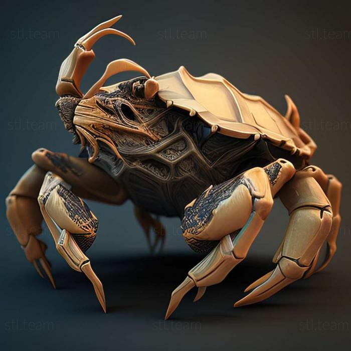 3D модель Carcinus maenas (STL)